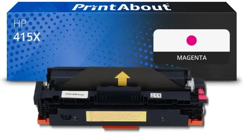 Toner kompatibel mit HP 415X (W2033X) - Magenta - Hohe Kapazität