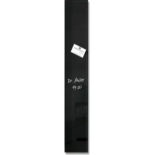 Sigel Glas-Magnettafel artverum 12 x 78 cm Schwarz