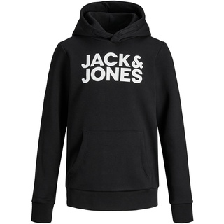 JACK & JONES Corp Logo Kapuzenpullover Black 8 Jahre