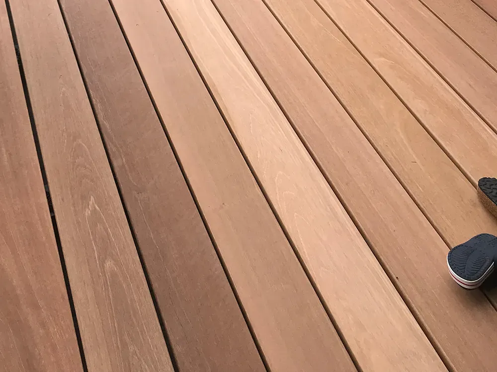 Bangkirai Terrassendielen, 25x145 mm, KD, glatt/glatt, *PREMIUM*