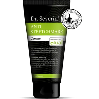 Dr. Severin® Anti Stretch Mark Creme I Anti Dehnungsstreifen Gel I Muskelaufbau Bodybuilding Schwangerschaft I Anti-Narben & Anti-Risse I Regeneriert die Hautstruktur I Made in Germany
