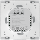 AQARA WSEUK02 - Aqara Doppelschalter H1 (ohne Neutralleiter), HomeKit