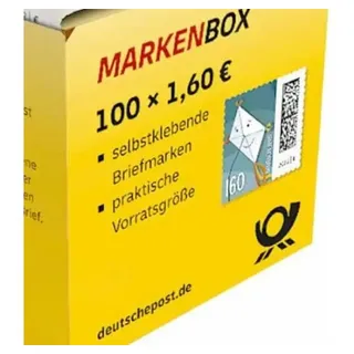 Deutsche Post Briefmarken 1,60 € Deutschland 100 Stück Briefdrache Selbstklebend