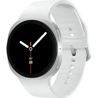 LTE 44 mm Silver Sport Band White M/L