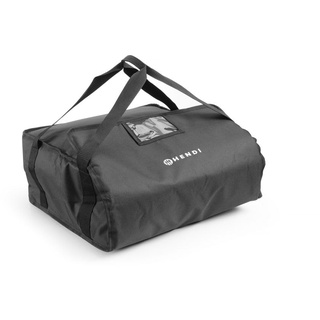 HENDI Pizza Transporttaschen, Pizzatasche, 45 cm, Kitchen Line, Schwarz