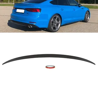 Set Sport-Heckspoiler Hecklippe grundiert + 3M kompatibel für Audi A5 B9 F5 Sportback 5-Türer auch RS5 DM Autoteile 4326