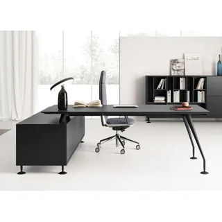 Schreibtisch mit Sideboard Manager Lewo 4