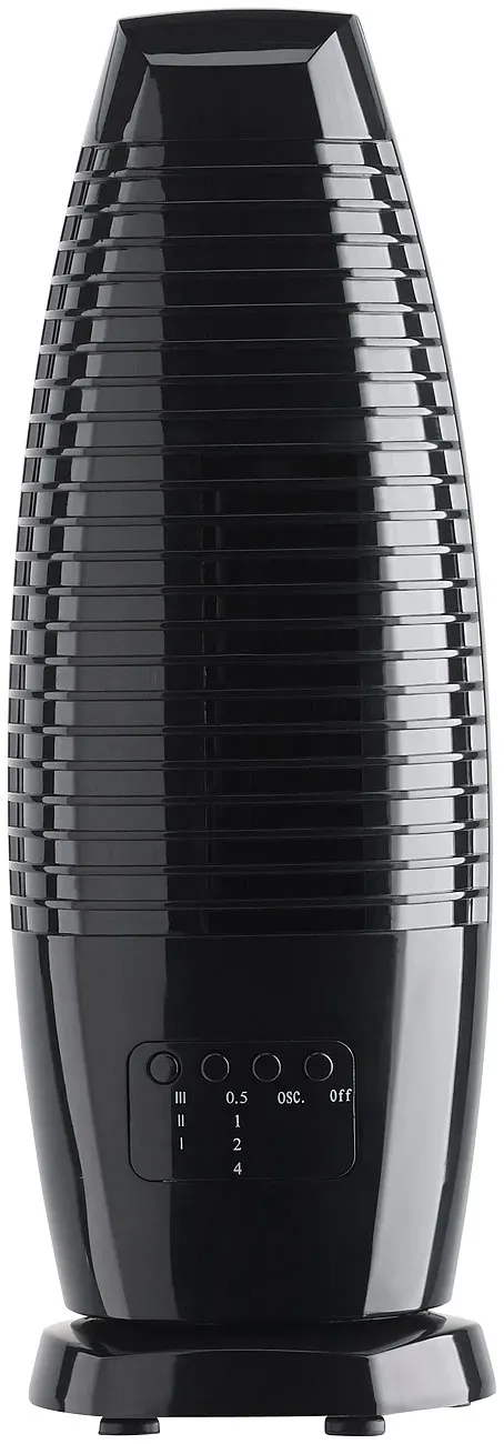 Design-Tischventilator, Oszillation, Timer, 3 Geschwindigkeiten, 25 W