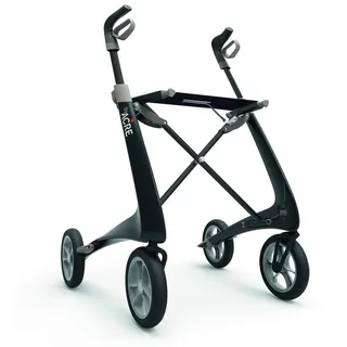 byAcre Carbon Ultralight Komfort Rollator schwarz