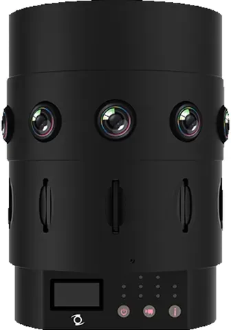 Z-CAM V1 VR Kamera Schwarz – 360°-Aufnahmen mit 10 Fisheye-Linsen - Neu