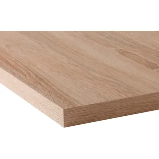 WIHO KÜCHEN Arbeitsplatte »"Flexi 28"« 28 mm stark, braun