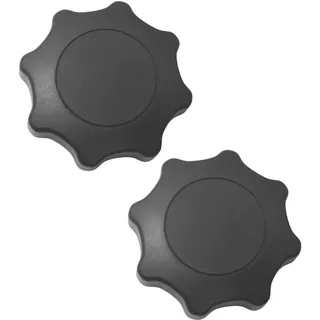 2x Drehknopf Rückenlehne Knopf Si̇tzlehnenverstellung Schwarz Kompatibel mit Audi Seat Altea Cordoba Ibiza Leon Skoda Fabia Octavia Superb VW Amarok Bora Caddy Golf Passat Polo T5 1J0881671F