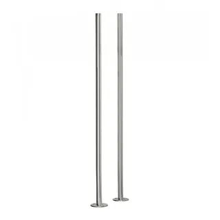 Heibi Briefkastenständer 130 cm aus Edelstahl zum Andübeln