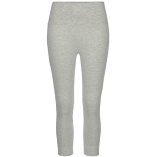 LASCANA Caprileggings Damen hellgrau-meliert Gr.48/50