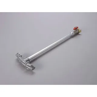 Fächerdüse mit Abstellhahn