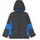 Fix Hood Softshelljacke Anthrazit/Royal 140