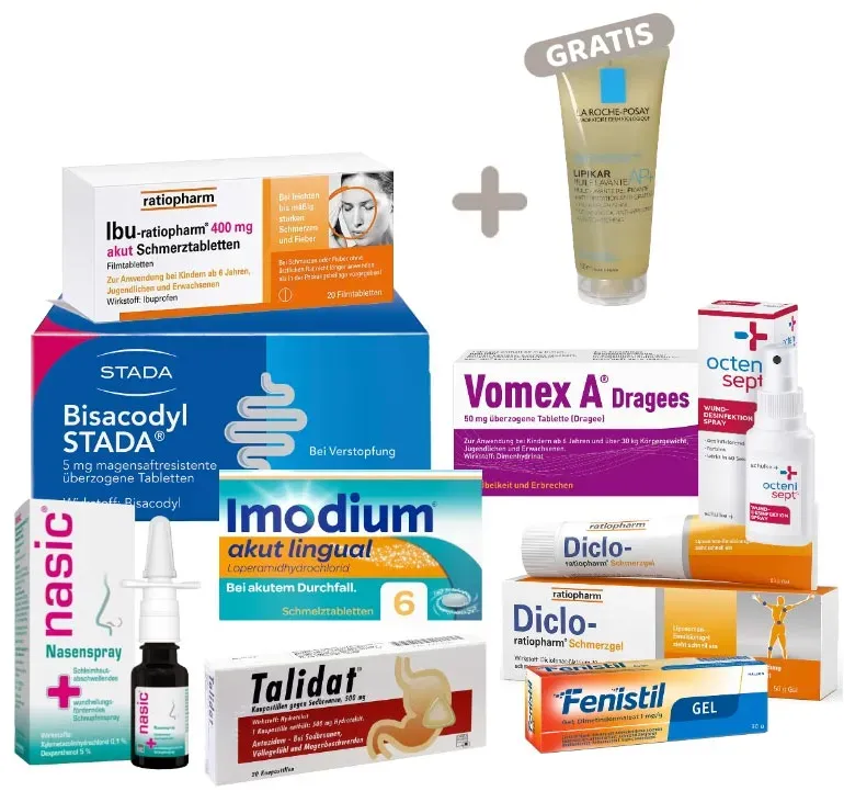 Rundum Sorglos Reiseapotheke  1 St Sparset