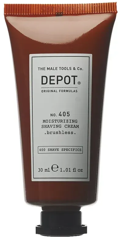 Depot No. 405 Moisturizing Shaving Cream Brushless 30ml / Brushless