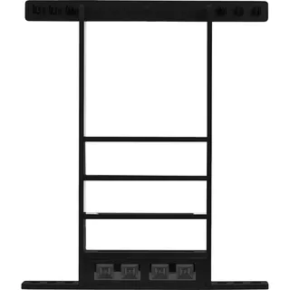 Bison Billard-Queue Wandhalterung, Schwarz