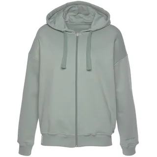LASCANA Sweatjacke Damen salbeigrün Gr.40/42