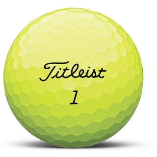 AVX Gelb Golfball - Individuell Bedruckt mit Ihrem Text Bild oder Logo (1 STK)