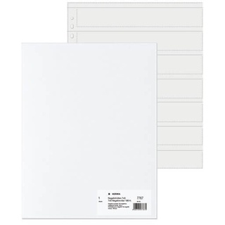 HERMA 7767 Negativhüllen transparent für 7 x 5 Streifen 100 Stück