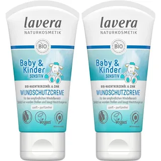 2x Lavera Baby & Kinder sensitiv Wundschutzcreme 2x50 ml Creme