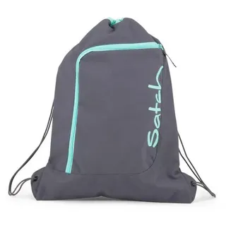 Satch Turnbeutel Sportbeutel (1-tlg), Einfach am Rucksack fixierbar, passt auf alle satch Schulrucksäcke grau 33 cm x 44 cm x 1 cm