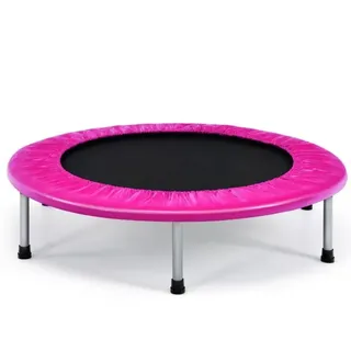 Costway Mini Trampolin 97 cm rosa