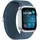 Blaues Komposit-Lederarmband