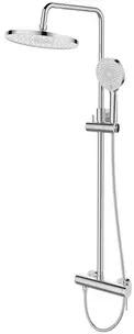 SAT Duschsystem mit Hebelarmatur Chrom SATSSPKNEW