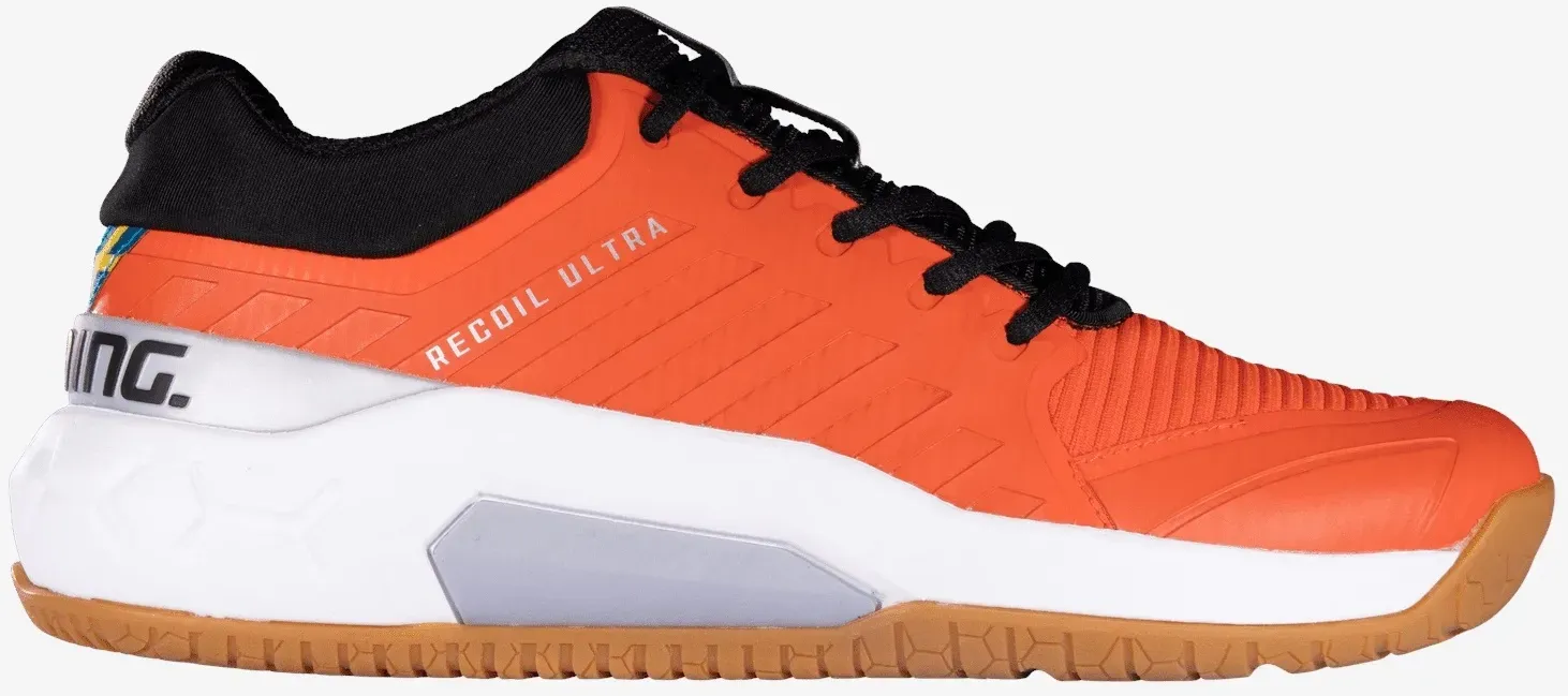 Salming Hallen-Indoorschuhe Recoil Ultra Stabilität/Dämpfung orange Herren