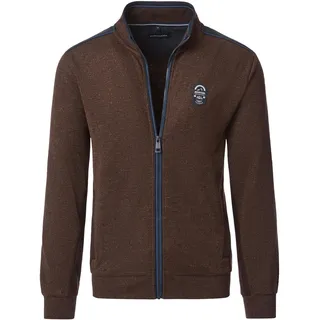 CasaModa Sweatjacke in braun, | Gr.: 6XL