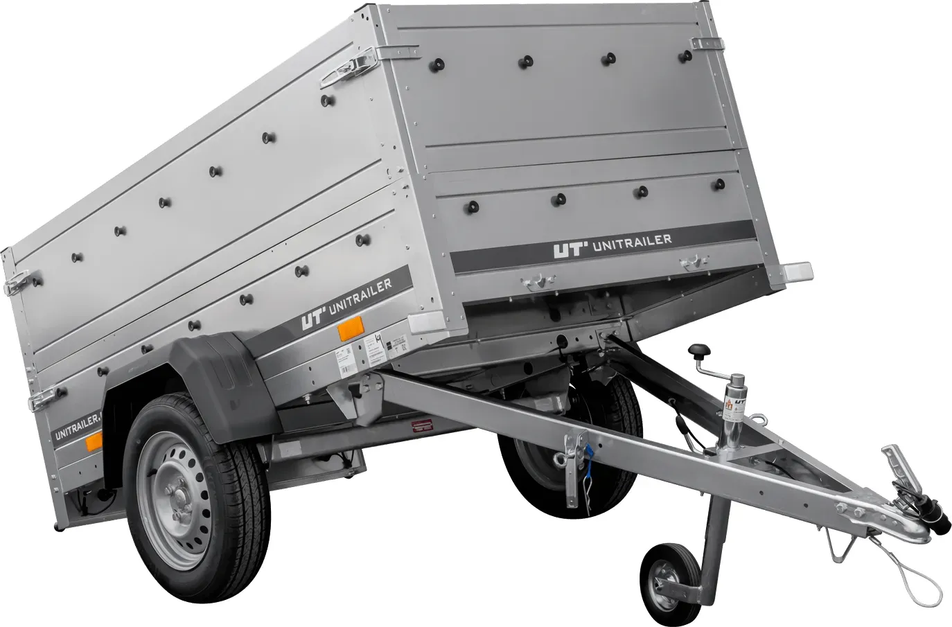 Leichter Anhänger 200x106 UNITRAILER GARDEN 200 KIPP mit BIS-Seitenwänden
