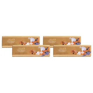 Lindt Schokolade Traube-Nuss | 300 g Tafel | Vollmilch-Schokolade mit Rosinen und ganzen gerösteten Haselnüssen | Schokoladentafel | Schokoladengeschenk (Packung mit 4)