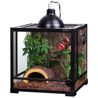 ReptiZoo Terrarium ReptiZoo Glasterrarium 45x45x45cm mit Schwenktür, zerlegbar - verschi