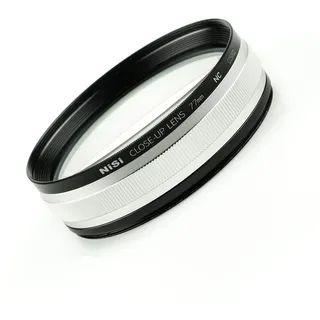 NiSi Nahlinse 77mm Close Up Lens Filter Kit - inkl 77 mm Close-up Linse, 72-77mm Adapterring, 67-77mm Adapterring, Objektivdeckel und Filtertasche