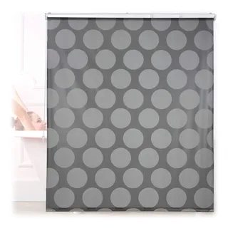 Relaxdays Duschrollo 140 x 240 cm grau