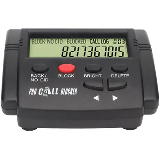 Call Blocker Caller ID Box Call Blocking Device Phone Blocker Call Blocker with LCD Display Call Blocker 2000 Groups Large Capacity Prevent Belästigung Caller ID Box with LCD