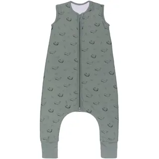 Fillikid Schlafsack mit Füßen Exklusiv | Babyschlafsack Sommer 0.5 TOG | Sommerschlafsack ungefüttert mit Beinen | 100% Baumwolle, waschbar 40°C | leicht & atmungsaktiv für Neugeborene und Kleinkinder - 92