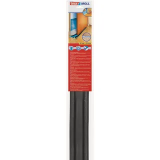 Tesa Tesamoll Tür-Boden Doppel-Dichtung Anthrazit 95 cm x 25 mm