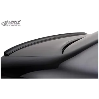 RDX Racedesign Heckspoilerlippe kompatibel mit Mercedes E-Klasse Limousine W211 (ABS), Schwarz