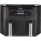 Ninja Heißluftfritteuse Foodi Dual Zone, AF300EU, 6 Programme, 2470 Watt, Doppelkammer 2x 3,8 Liter