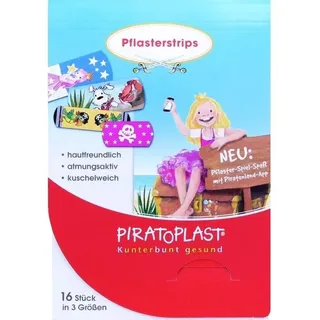 Dr.Ausbüttel & Co. GmbH Piratoplast Mädchen Pflasterstrips 3 Größen