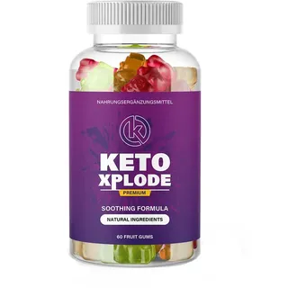 KetoXplode Fruchtgummis - Mit Gummibärchen zum Ziel 60 St Fruchtgummi