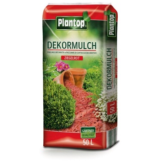Plantop Dekormulch 50 l ziegelrot