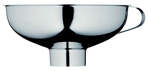WMF Gourmet Marmeladentrichter 14 cm, Trichter große Öffnung 4 cm, Einfülltrichter Edelstahl, Cromargan Edelstahl, Einfüllhilfe für Gläser