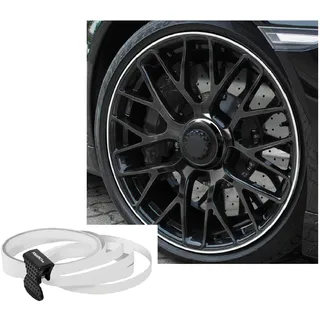 FoliaTec PIN Striping Felgen Design weiß