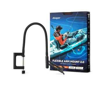 Deeper Halterung Flexibler Montagearm Schwarz One Size