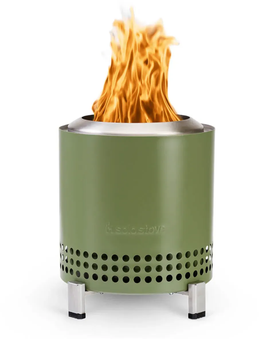 Solo Stove Mesa XL Tischfeuer Ø 17,8cm | Tischkamin Outdoor Deep Olive